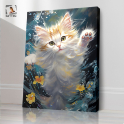 Картина karTTina "Котенок из водички" 30х40 см