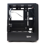Корпус BaseTech eXtreme GFX-04, Без БП, ATX, чёрный, 1xFRGB FAN, 2xUSB2, 1xUSB3, бок: закалённое стекло (BT-GFX-04-TG-1F-RGB)