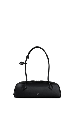 ALAÏA СУМКА LE TECKEL ИЗ КОЗЬЕЙ КОЖИ, ЧЕРНЫЙ
