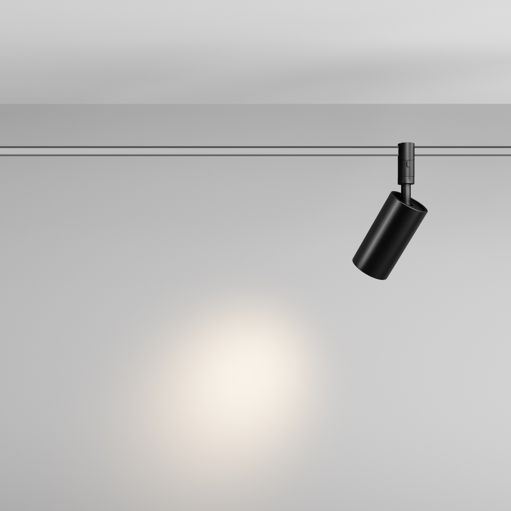 Магнитный трековый светильник Maytoni Focus Led TR201-1-15W3K-M-B