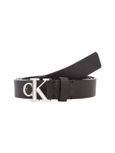 Кожаный ремень CALVIN KLEIN JEANS - черный(K60K612285)