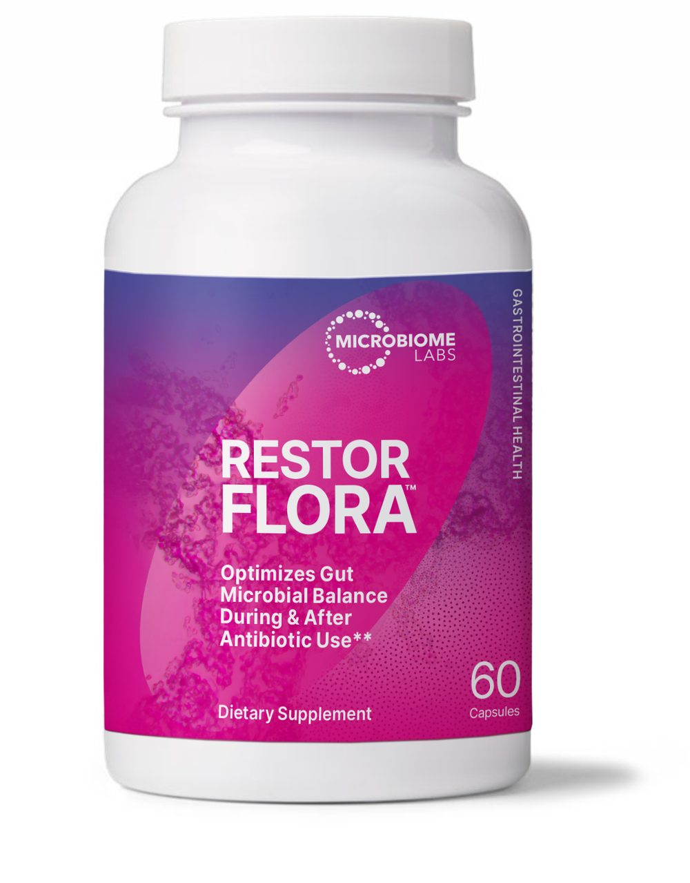 MicrobiomeLabs - RestorFlora 60 capsules