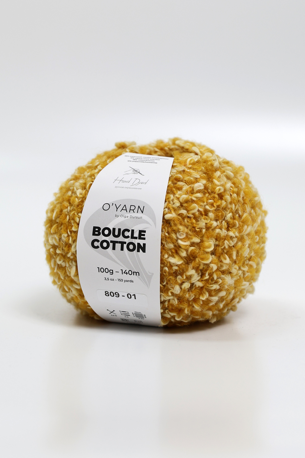 Пряжа O'Yarn BOUCLE COTTON, 100г