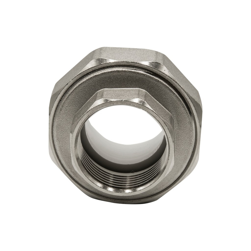 Муфта комб. разъемная, вн 50х1 1/2" EVER® БЕЛЫЙ штрихкод (Россия)