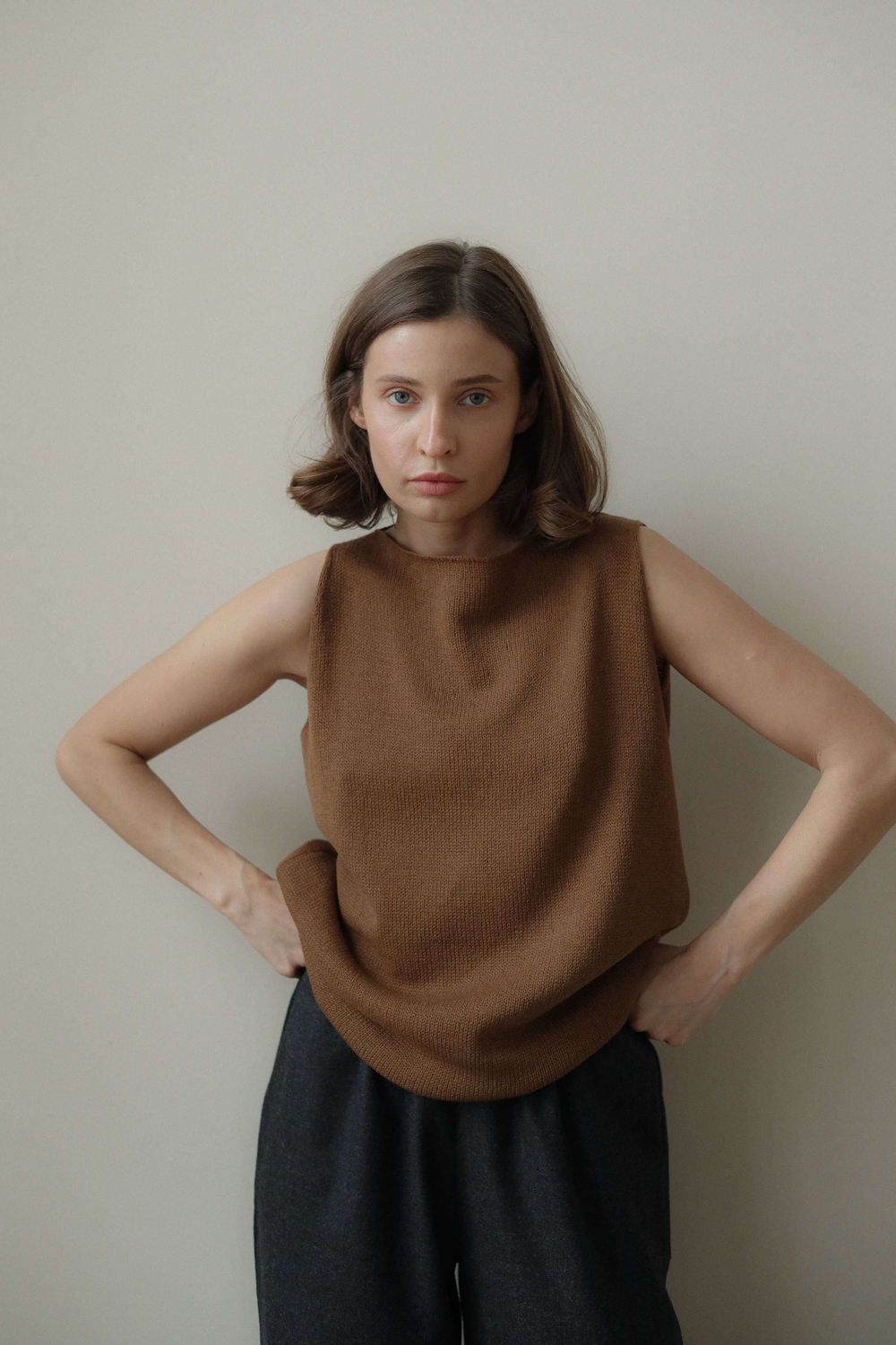 топ PE2 wool