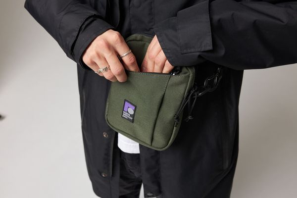 Сумка Pouch GO темный хаки - фото 2