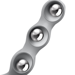 Вагинальные шарики Satisfyer Triple Ball-R, серый