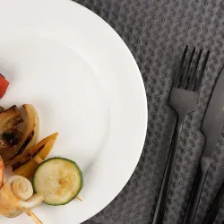 Тарелка d 20,5 см h1,8 см белая фарфор Classic P.L. Proff Cuisine [12]