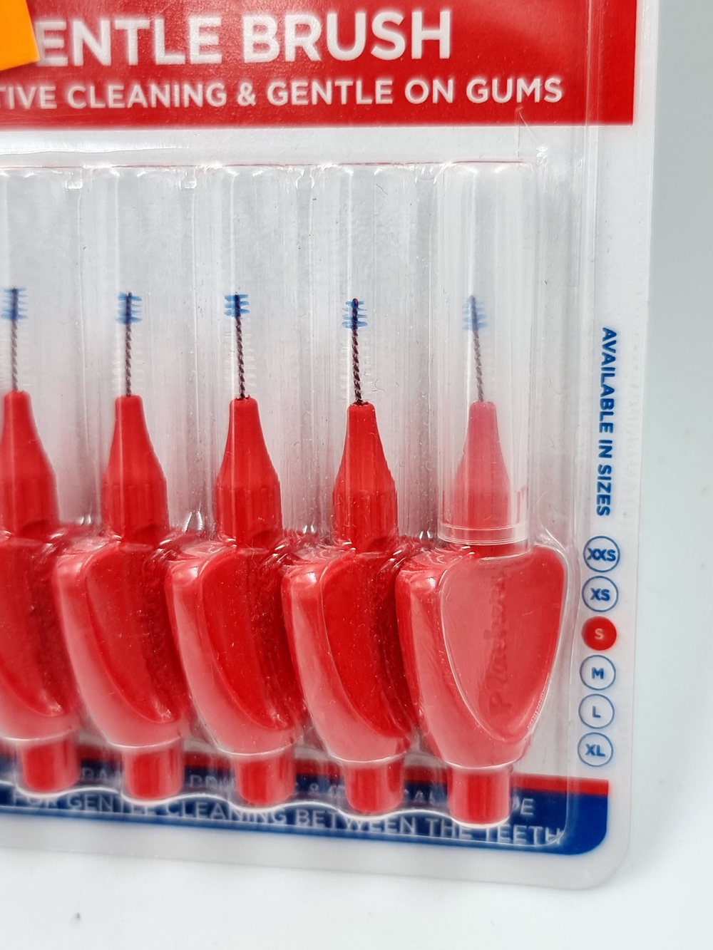 Межзубные ёршики Plackers Gentle Brush Size 2 (S), 0.5 мм, в упаковке 6 шт. (Бельгия)