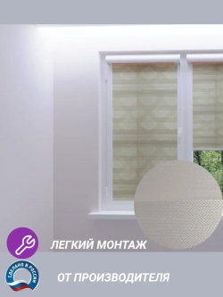 Рулонные шторы День-Ночь 68×200 см