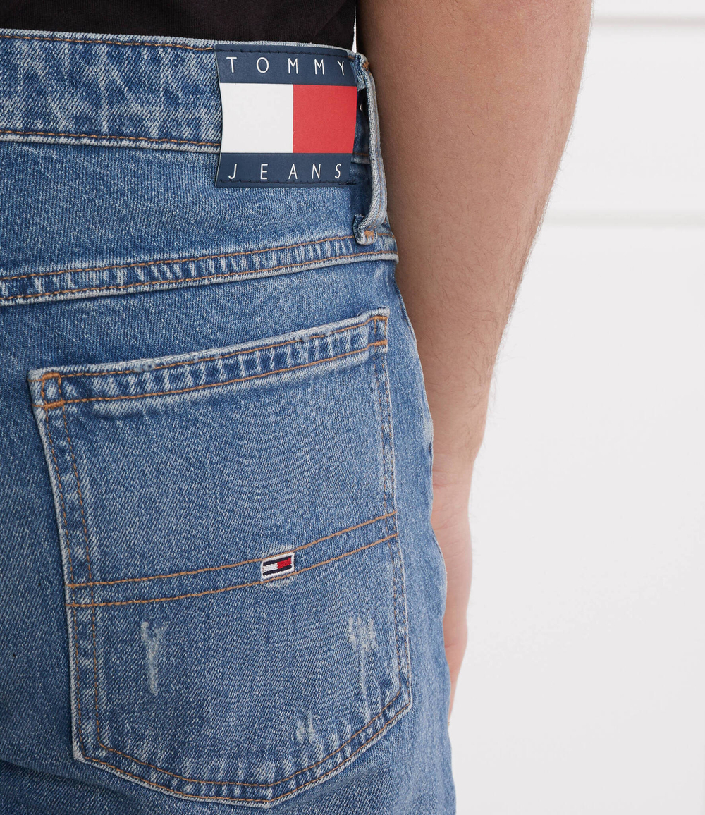 Джинсовые шорты RONNIE Tommy Jeans - голубой(DM0DM18794)