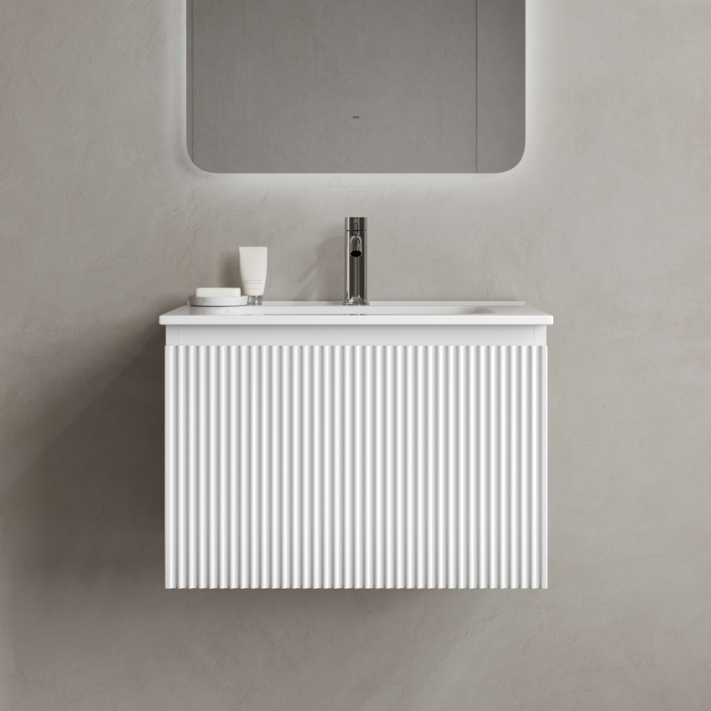 Тумба подвесная Sancos Snob R 1.0 с одним ящиком 590х445х406, Bianco, SNR1.060W, арт. SNR1.060W