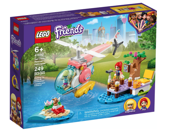 Konstruktor LEGO Friends Vet Clinic Rescue Helicopter Building Kit