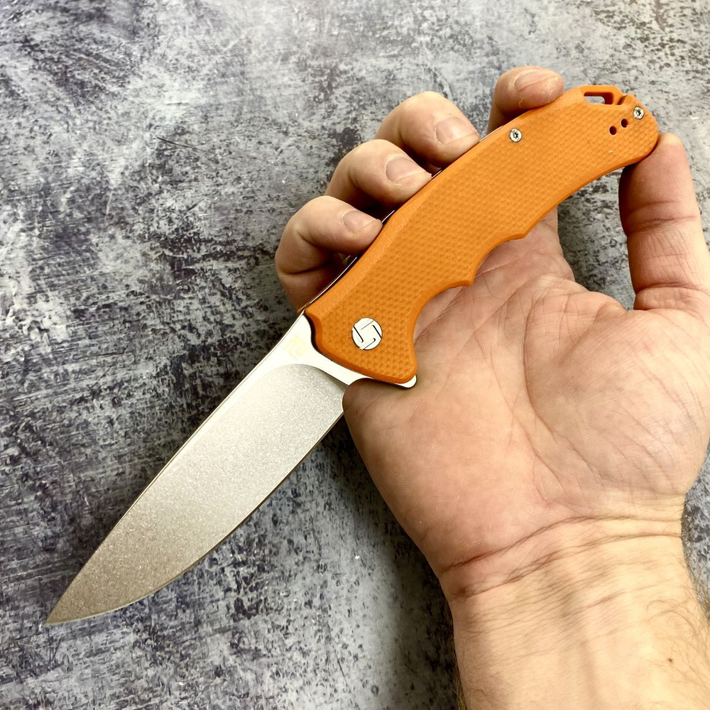Складной нож ARTISAN CUTLERY 1702P-OE TRADITION, сталь D2, рукоять Carbon Fiber