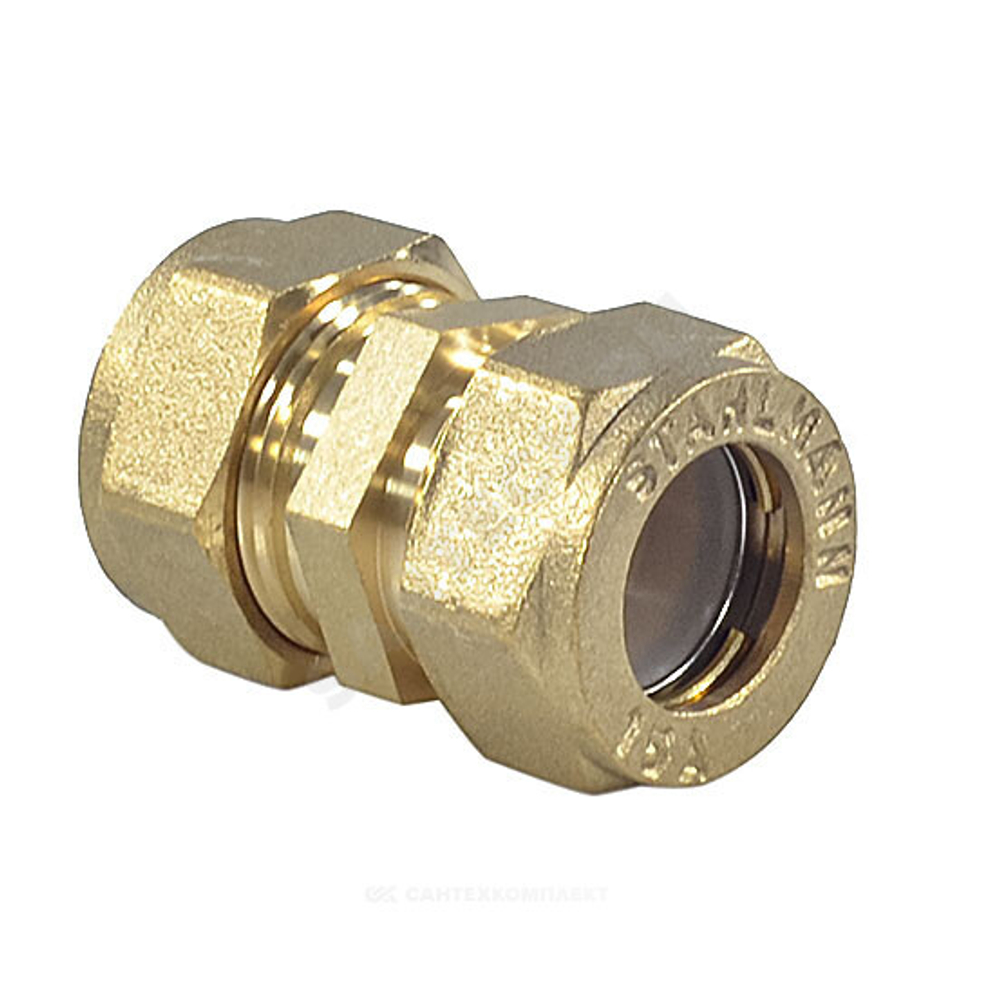 Муфта латунь 50A обжим STAHLMANN SSWL50/500BEF