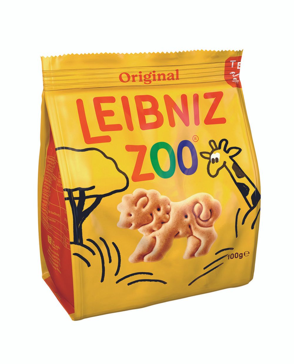Печенье Leibniz ZOO original 100гр
