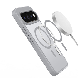 Матовый чехол серого цвета с MagSafe для Google Pixel 11 Pro XL, 10 Pro XL и 9 Pro XL, серия Yind Series от Dux Ducis