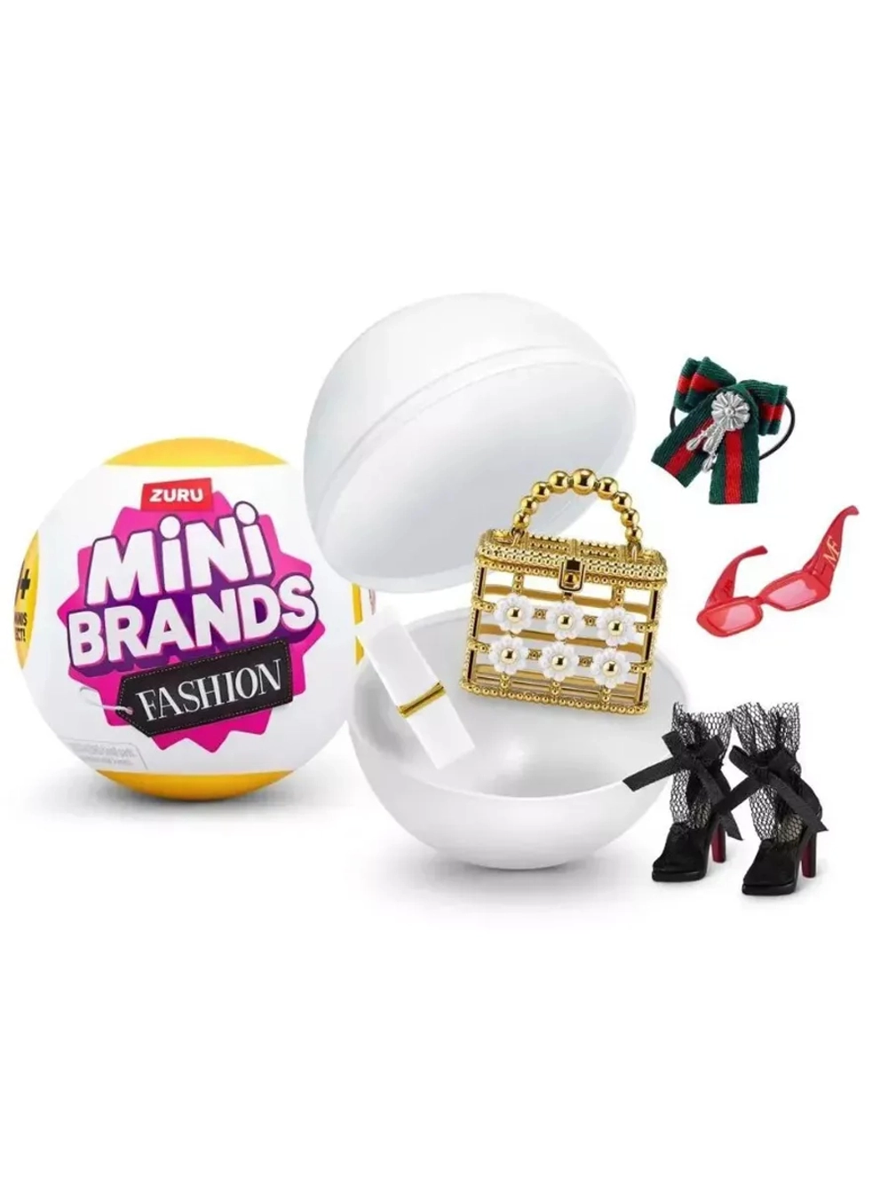 Шар 5 сюрпризов Зуру Mini Brands Surprise Fashion 3 серия