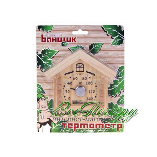 Термометр Невский банщик "Избушка"
