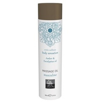 Массажное масло с ароматом амбры с добавлением эвкалиптового масла Shiatsu Massage Body Oil 100мл