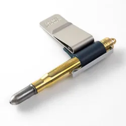 Кожаная петля для ручки с металлической клипсой Traveler’s Company (14392-006-Medium) 4