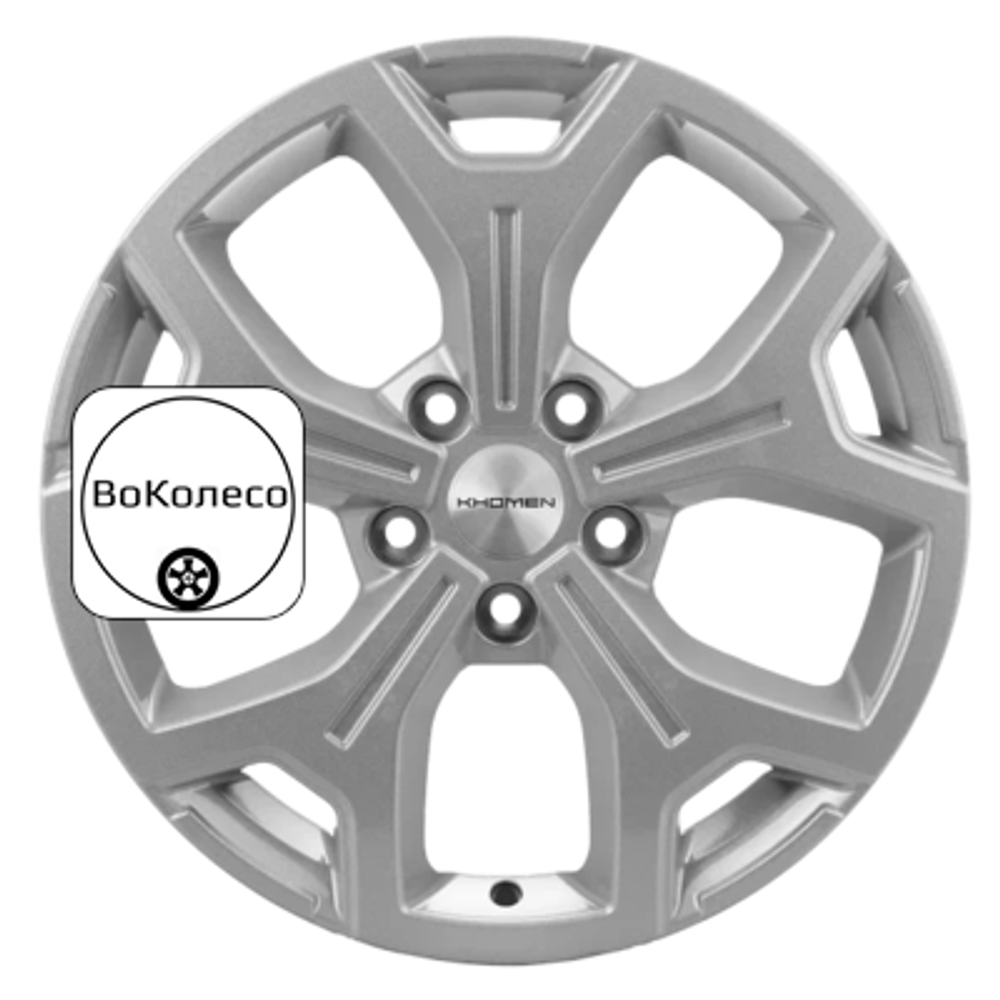6,5x17/5x114,3 ET40 D64,1 KHW1710 (Haval F7/F7x) F-Silver Khomen Wheels