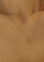 Колье-чокер Лав ин, позолота / Love in gold