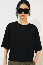 ФУТБОЛКА ОВЕРСАЙЗ С КОРОТКИМИ РУКАВАМИ — ZARA