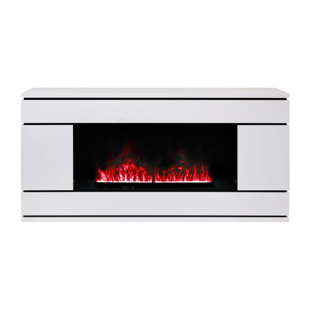 Каминокомплект Real Flame Vega CST1000 WT с очагом 3D Cassette 1000 LED RGB