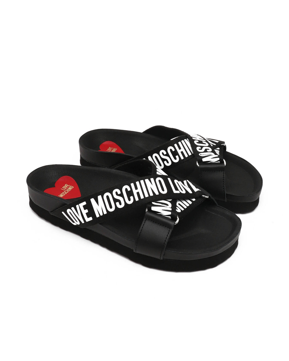Шлепанцы Love Moschino - черный(JA28204G1GIX1)