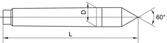 Центр упорный OCM КМ4