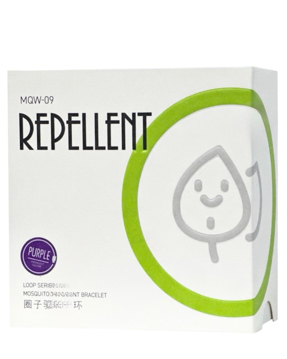 Браслет от комаров Mosquito Repellent Bracelet MQW-09 фиолетовый