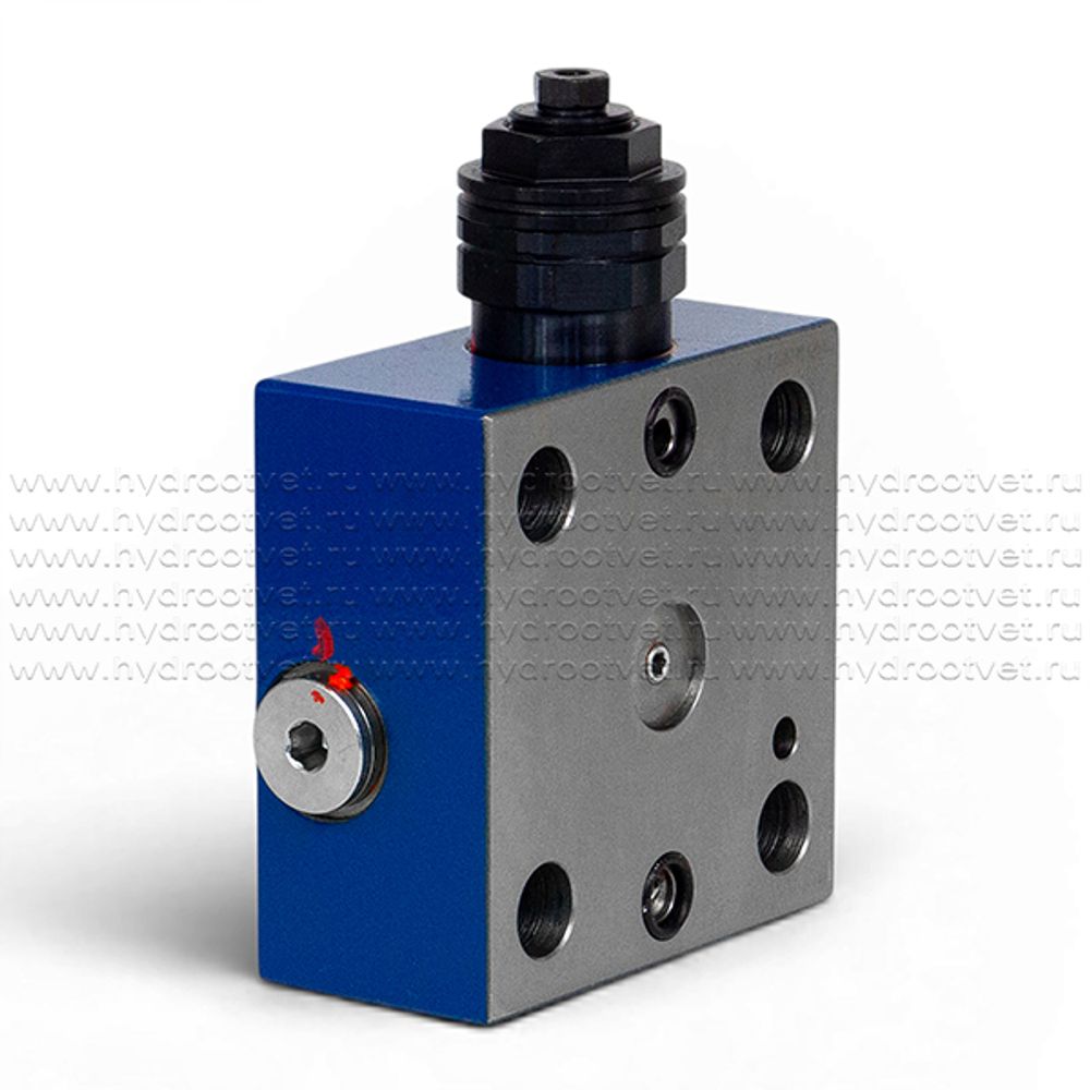LFA25DBW2-7X/200 - Крышка для логического клапана, типоразмер Ду25 функционал - DBW2 = крышка с предохранительным клапаном с ручной настройкой с функцией разгрузки, под установку распределителя Ду6, два выхода X и Y, элемент регулировки - винт под шестигранник с защитным колпачком, диапазон настройки давления до 200 бар, уплотнение NBR