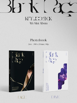 Альбом KIM WOO SEOK - Blank Page 4th Mini Album 2 Version SET