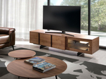 Тумба под ТВ MF2005TV /3219 из орехового дерева с подсветкой