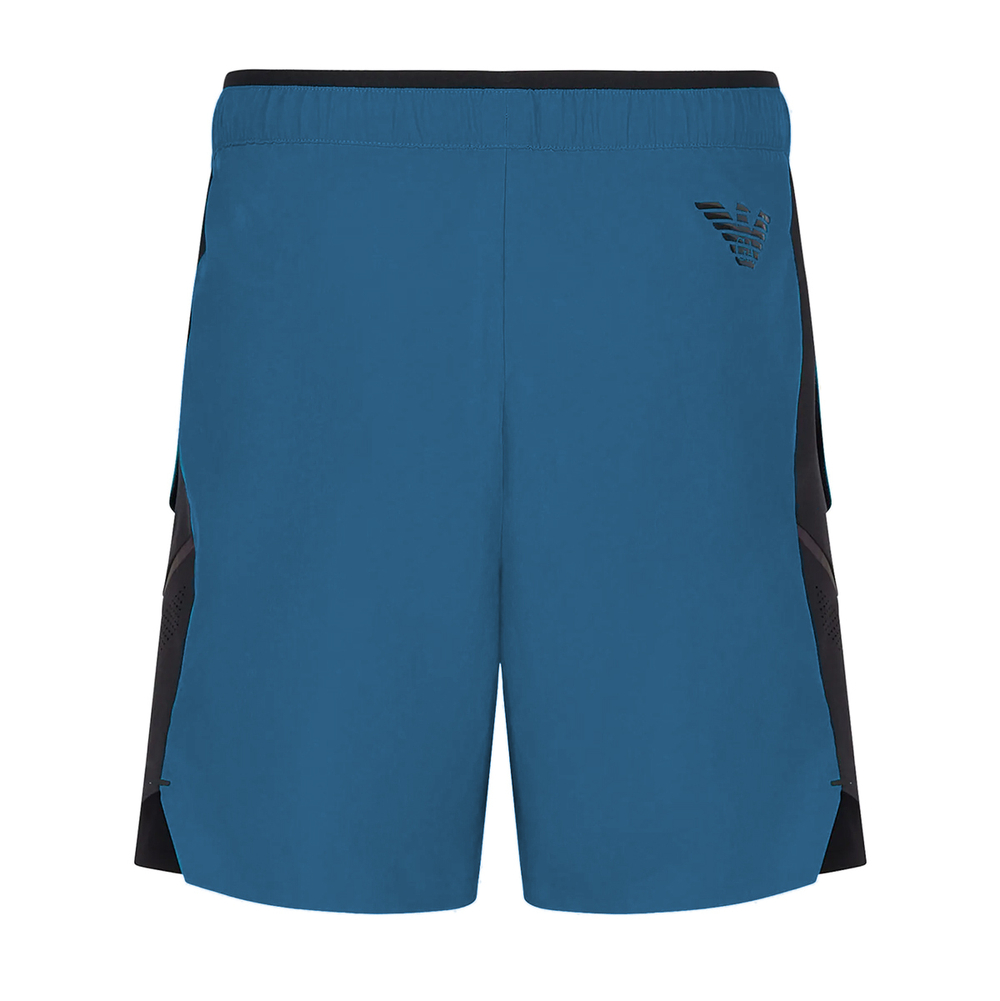 Мужские теннисные шорты EA7 Man Woven Shorts - небесный