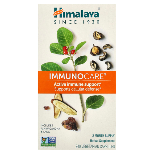 Himalaya, ImmunoCare®, 240 вегетарианских капсул