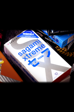 Анальные презервативы Sagami Xtreme Ultrasafe с обильной смазкой, 10 шт