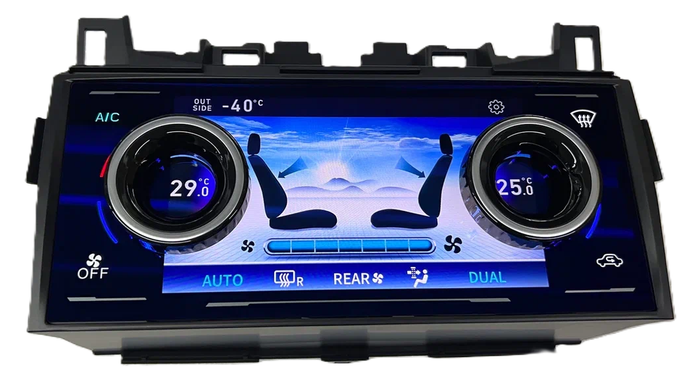 Сенсорная панель климата Toyota Land Cruiser 200 2007-2015 - Kuberg ZH-T1290H
