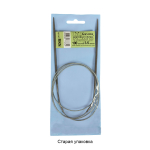 Спицы круговые сталь d 3.5 мм 100 см 1 шт с металлической леской GAMMA MKN