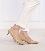 Кожаные туфли на шпильках alina Michael Kors - бежевый(40R3ALMP1L)