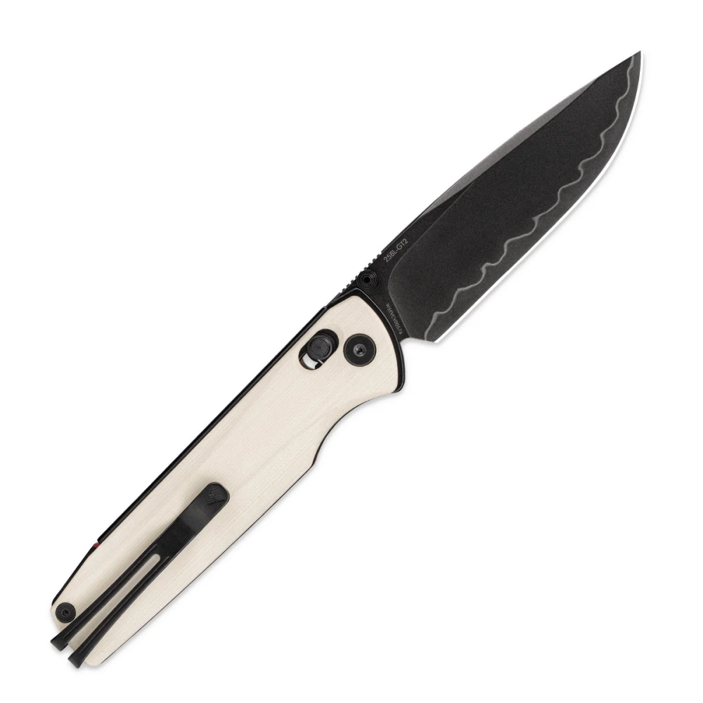 Нож складной SRM 258L-GT2 Terrier Black (140Cr Laminated, White G10)
