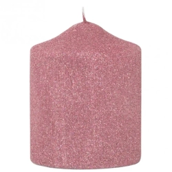 Fink Свеча Rose Glamour 10x8см 50ч 123241