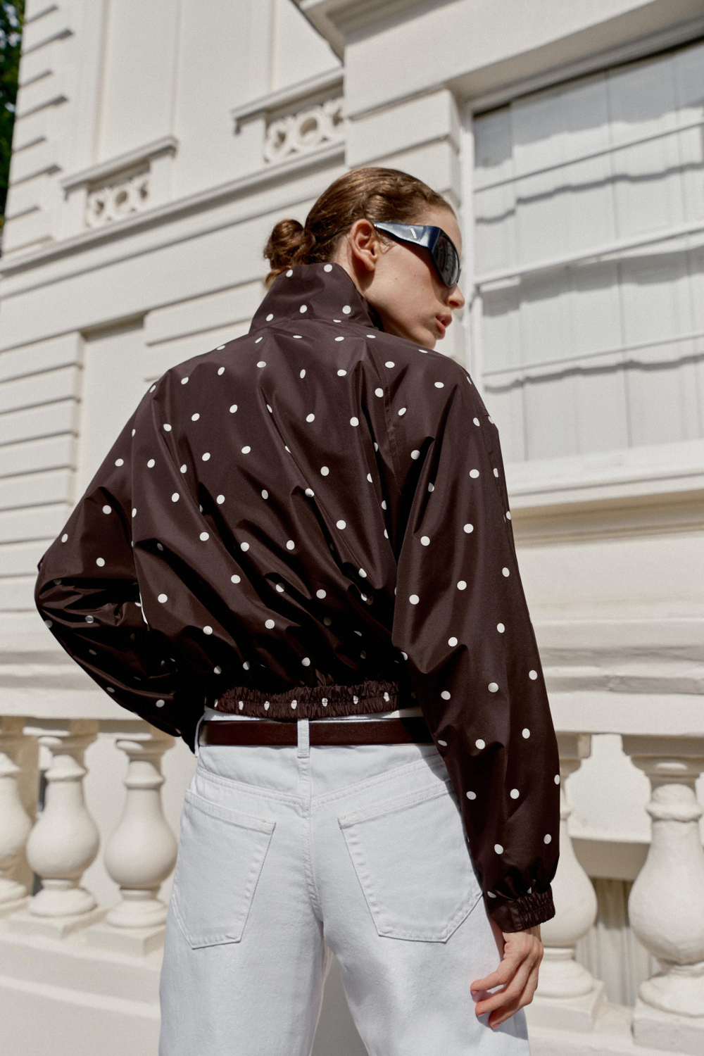 БОМБЕР В ГОРОШЕК — ZARA