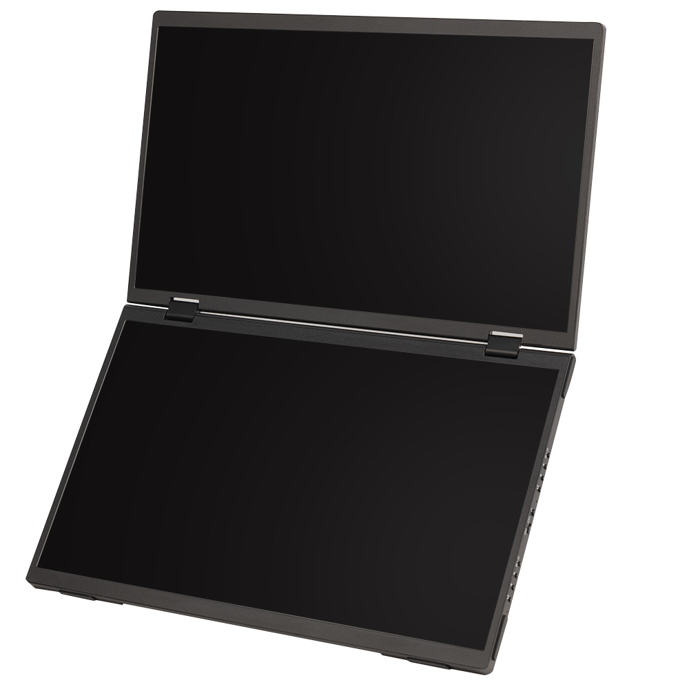 15.6" Портативный двойной монитор с откидной подставкой Delta Lite FHD IPS 1980х1080, 60 Гц