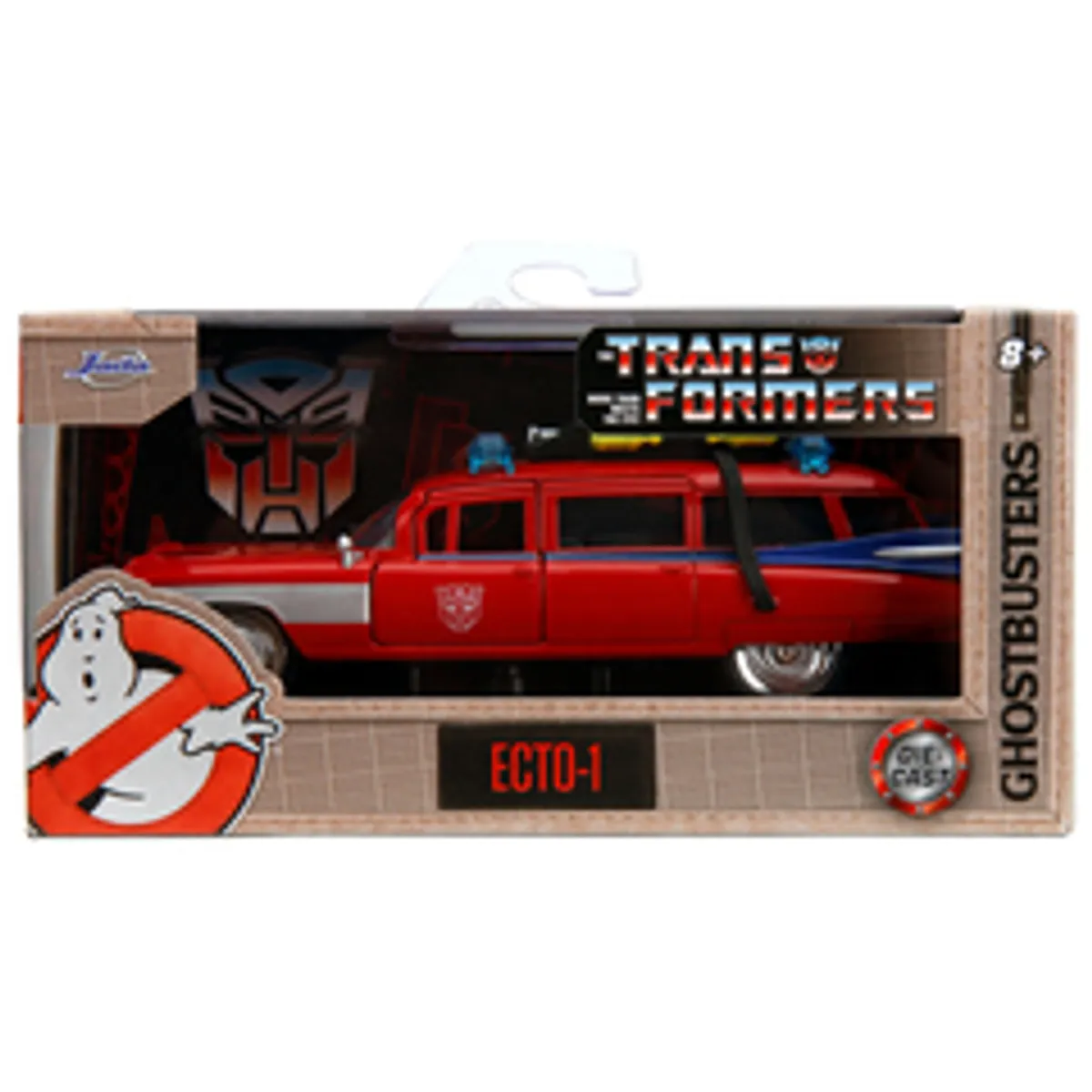 Машинка Jada Toys Ghostbusters x Transformers: ECTO-1 as Optimus Prime
