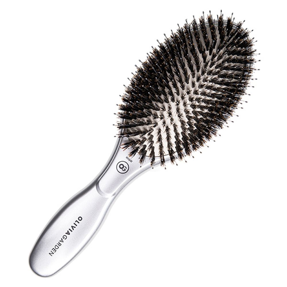 Щетка EXPERT CARE OVAL Boar&Nylon Bristles Серый - 2