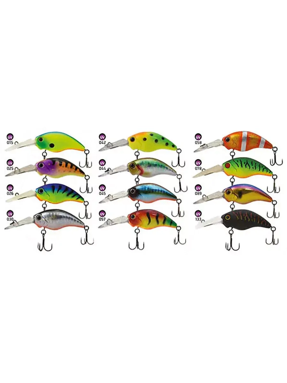 Воблер для рыбалки  PUNCHER 52F DR-055 9,6 г.