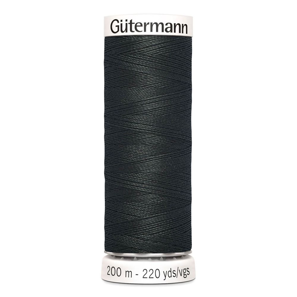 Нитки универсальные Gutermann Sew-all 100 (200 метров), 5 кат. | 755 мокрый асфальт