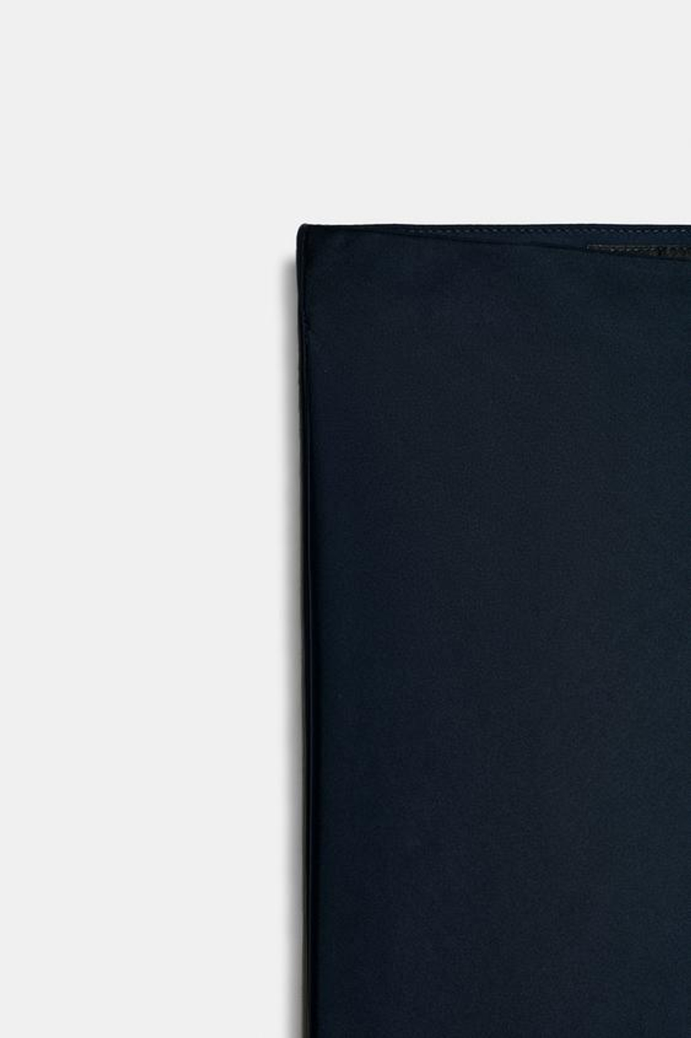 ZARA АТЛАСНАЯ ЮБКА МИДИ, МОРСКОЙ ТЕМНО-СИНИЙ